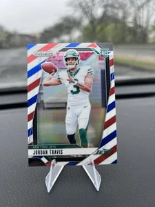 2024 Panini Prizm - Rookies Jordan Travis #359 Red White & Blue Prizm (RC) - Picture 1 of 2