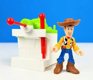 Imaginext Toy Story Play Set Carnival Part Disney Fisher Price with Woody Figure - Picture 1 of 6