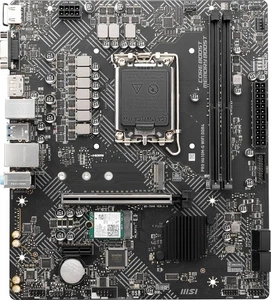 MSI PRO H610M-G WIFI DDR4 Intel LGA 1700 Micro-ATX Desktop Motherboard - Picture 1 of 3
