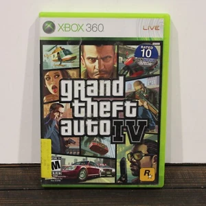 Grand Theft Auto IV (Microsoft Xbox 360, 2008) CIB with Manual and Map - Picture 1 of 6