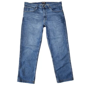 Kirkland Jeans Uomo 38x30 Gamba Dritta Relaxed Fit Tutti i Giorni Denim Abbigliamento da Lavoro Lavoro Lavoro - Foto 1 di 6