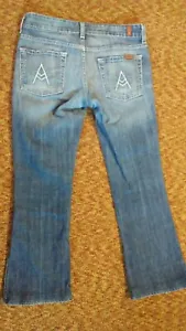 7 For All Mankind Womens A Pocket Jeans Size 28 - Picture 1 of 7