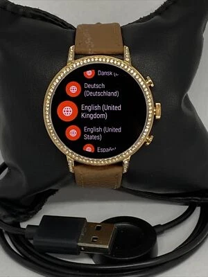 Fossil Gen 4 Authentic Digital Dial Smart Watch Custom Band FTW6015 CO132 - Image 1 of 4