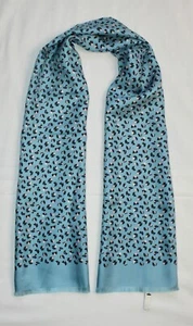 Marc By Marc Jacobs Mini Pinwheel Head Blue Scarf One Size 60838 NWT MSRP $158 - Picture 1 of 8
