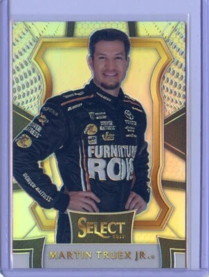 2017 Panini Select NASCAR Silver Prizm NO. 33 Martin Truex Jr. - Image 1 of 3