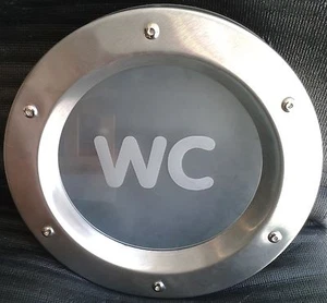 OJO DE BUEY VISIÓN PARA PUERTA INODORO MATE phi 350 mm - Imagen 1 de 16