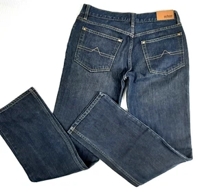 urban Pipeline Men's Jeans Size W 32 Ins 33 ? 34 Slim Straight Dark 100% Cotton - Picture 1 of 13