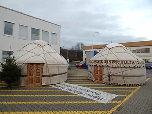 Original kirgisische 5m oder 6m Jurte zum Mieten vermieten Yurt юрта Ger Tipi - Bild 1 von 11