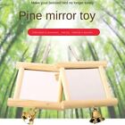 Toys Wooden Toy Parrots Climb Supplies Funny Pine Mirror Toy  Home