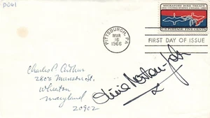 Olivia Newton John (Grease) Actress Singer Signed FDC with JSA COA - Picture 1 of 2