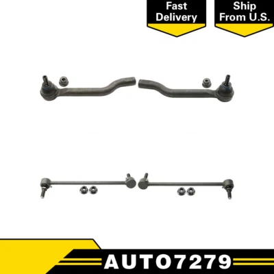 Tie Rod Ends Left Inner & Outer 2 pcs For 1965-1971 Ford F-100(RWD) - Image 1 of 4