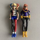 DC Super Hero Girls Harley Quinn Batgirl Action Figure 2015 Mattel