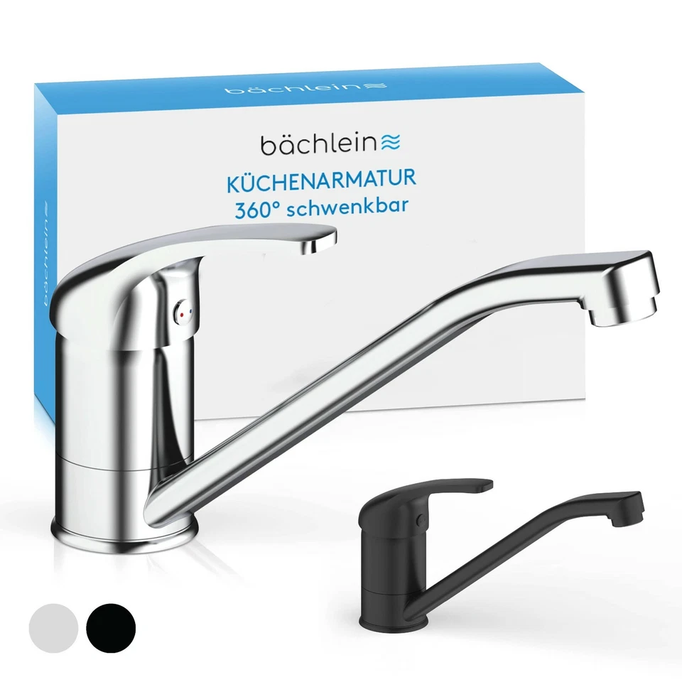 Bächlein Küchenarmatur - Wasserhahn für die Küche mit 360° schwenkbarem Auslauf - Bild 1 von 1