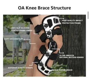 Orthomen Knee Brace For Mild To Moderate Knee Osteoarthritis L/Left - Picture 1 of 14