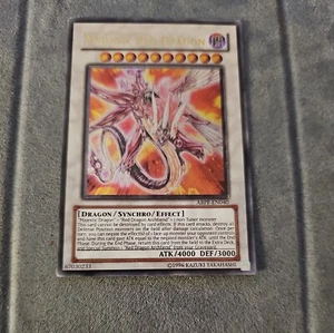 Yu-Gi-Oh Majestic Red Dragon ABPF-EN040 - Ultimate Rare - Picture 1 of 2