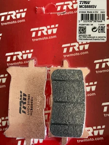 Pastilla de freno delantera TRW Lucas Sinter Honda CRF 1000 L Africa Twin MCB888SV X-ADV CB - Imagen 1 de 4