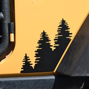 XL Tree Decal for Front Fender of Jeep Wrangler JK (2007-2018) - Foto 1 di 6