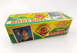 1989 Bowman MLB Complete Factory Sealed 484 Card Set Griffey/Sheffield/Smoltz RC - Bild 1 von 3