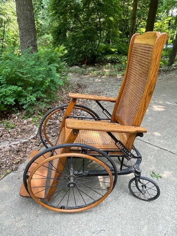 Antique Gendron wheelchair Cover