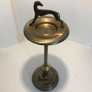 Vintage Bonwit Teller Ashtray brass Rare smokers memorabilia mid century art deco art nouveau