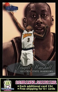 1998-99 Flair Showcase #71 Donyell Marshall Golden State Warriors - Picture 1 of 2