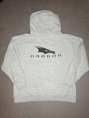 Space X Dragon Heavy Genuine 2XL Hoodie Zip Up Sweatshirt Elon Musk Tesla Space - Изображение 1 из 4