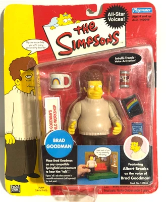 Figuras en caja de Los Simpson Mundo de Springfield Serie 2 Brad Goodman Foto 1 de 2