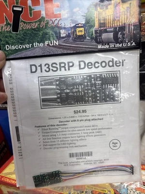 NCE D13SRP Decoder  BRAND NEW IN THE ORIGINAL PACKAGE TAKE A LOOK FREE SHIPPING - Image 1 of 4