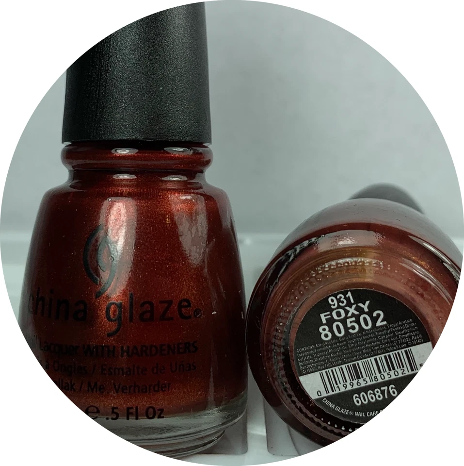 China Glaze Nail Polish - FOXY - Long Lasting Lacquer - Image 1 of 1