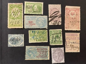 Old Revenue stamp lot, used - Picture 1 of 2