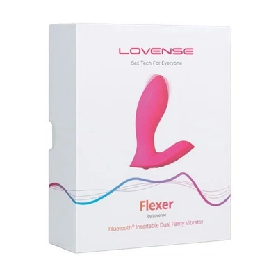 Nuevo Vibrador Lovense Flexer Doble Panty - Rosa Envío Gratis Foto 1 de 4