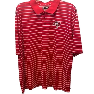NFL Tampa Bay Buccaneers Hombres Polo a Rayas XXL NUEVO SIN ETIQUETAS - Imagen 1 de 11