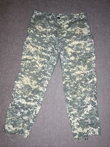 Trouser Army Combat Cargo Pants Mens Large Short 36x30 Camouflage Insect Guard - Picture 1 of 7