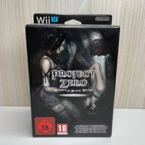 PROJECT ZERO MAIDEN OF BLACK WATER Limited Edition Nintendo WII U - NON COMPLETO - Imagen 1 de 12