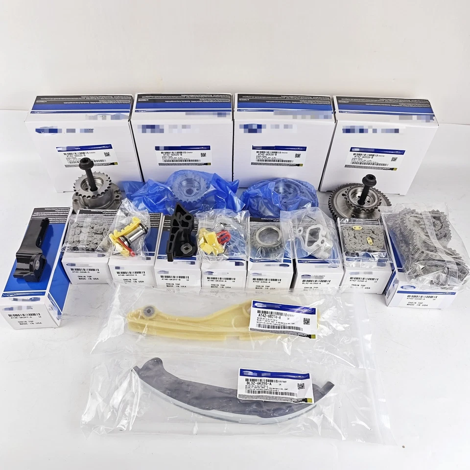 3.5L Timing Chain Kit & Cam Phaser VVT Gears For 11-17 Ford F-150 Lincoln Taurus Foto 1 de 4
