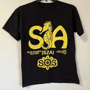 SZA 2023 North American Tour T-Shirt Erwachsene Medium schwarz Online Keramik gebraucht - Bild 1 von 5
