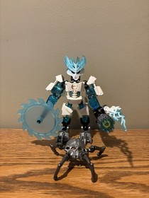 LEGO Bionicle Protectors Protector of Ice #70782 99% Complete- missing one piece