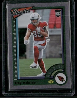 2022 Panini Classics #183 Trey McBride Premium Edition Silver Rookie RC - Image 1 of 2