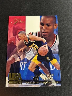 1994 Flair USA Basketball Reggie Miller #62 - Image 1 of 2