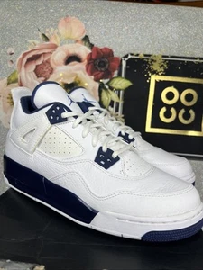 Size 6.5 - Nike Air Jordan 4 Retro LS GS Columbia Men's Shoes - Picture 1 of 12