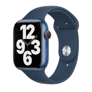 Oryginalny pasek sportowy Apple Watch Abyss Niebieski Sport 38mm /40mm /41mm S/M✅ - Zdjęcie 1 z 7