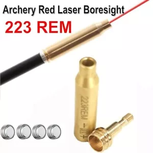 Archery Crossbow Bow Arrow 223 Red Laser Sighting Tool Boresighter Bore Sight - Picture 1 of 12