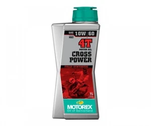 OLIO MOTORE CROSS POWER MOTOREX 4T 10W60 100% SINTETICO MA2 - Imagen 1 de 1