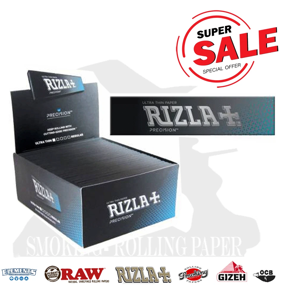 Cartine Rizla Precision King Size Slim – Ultra Sottile, 50 Libretti - Image 1 of 1