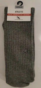 Express Men Socks Size 8-13 Moisture Wicking Arch Support Cushioned Footbed - Picture 1 of 2