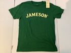 JAMESON IRISH WHISKEY Taste Responsibly WHISKY Green T Shirt NEW WITH TAG Large