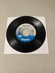 HUEY LEWIS AND THE NEWS STUCK WITH YOU / DON'T EVER TELL ME THAT YOU LOVE ME 7" - Picture 1 of 2