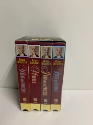 Alfred Hitchcock - More From The Master Of Suspense (VHS 4-Tape Set) Open Box - Image 1 of 4