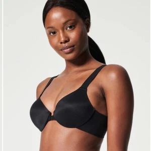 SPANX Bra-llelujah Lightly Lined Full Coverage Bra, Front Closure Black 38DD - Picture 1 of 11