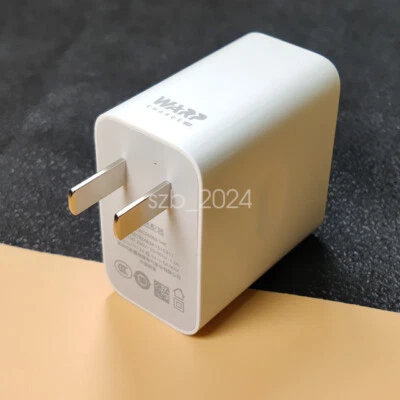 Cargador Original Oneplus 30W Warp Adaptador de Carga USB Tipo-C Cable 7 7T 8 Pro Foto 1 de 4